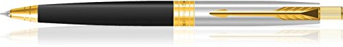 Parker Aster Shiny Trim Ball Pen (Black Gold)