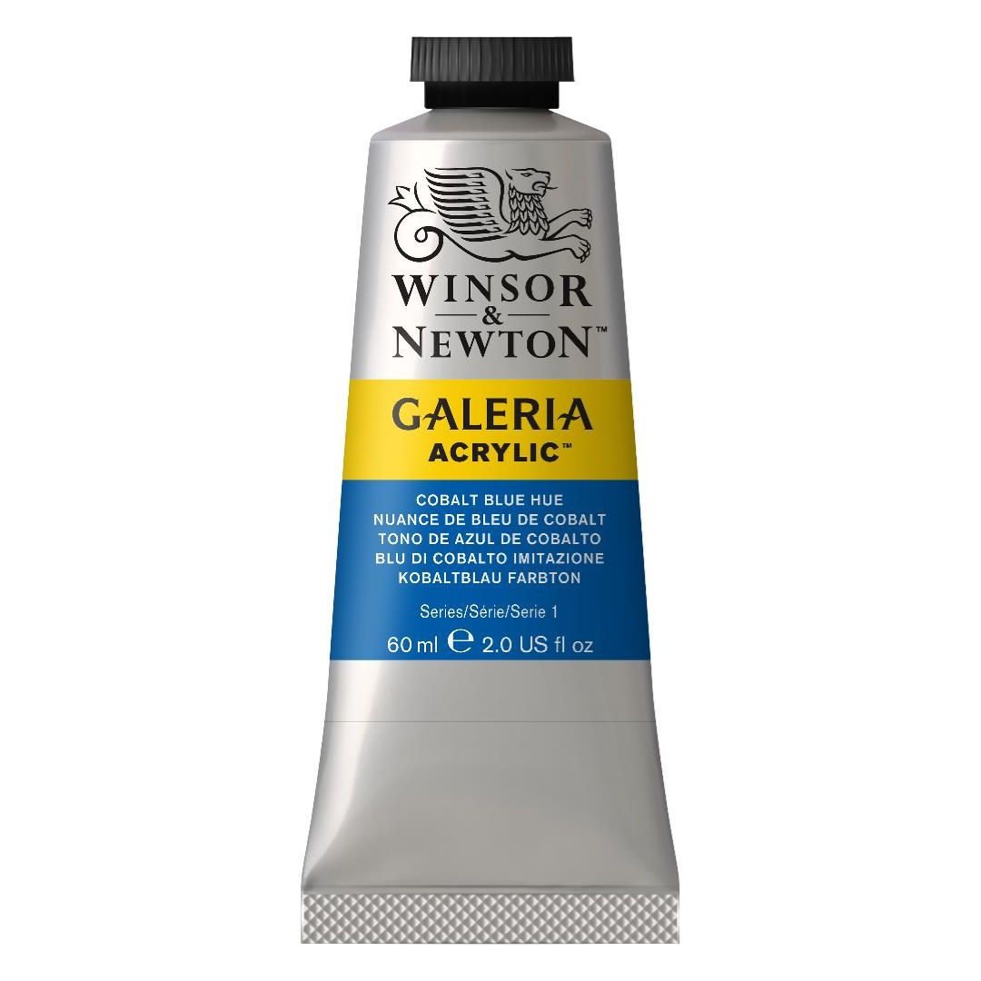 WINSOR & NEWTON GALERIA ACRYLIC COLOUR - TUBE OF 60 ML - COBALT BLUE HUE (179)