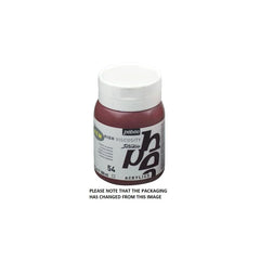 PEBEO HIGH VISCOSITY STUDIO ACRYLICS - ALIZARIN CRIMSON (54) - JAR OF 500 ML