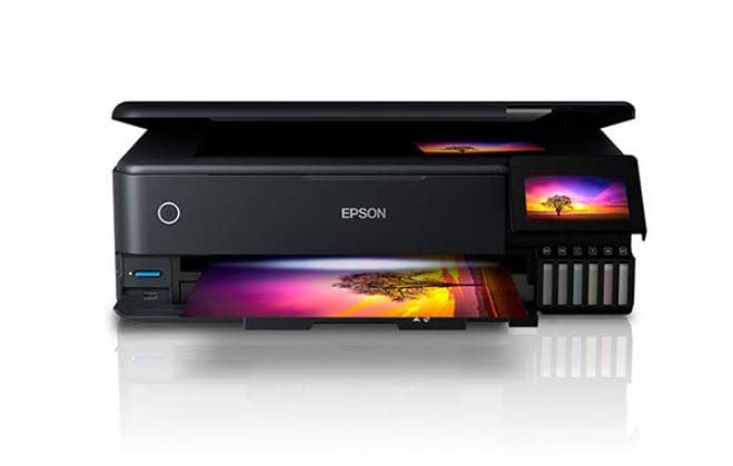 Epson Colour Ecotank L8180 Multifunction A3+ Inktank Photo Printer, Black