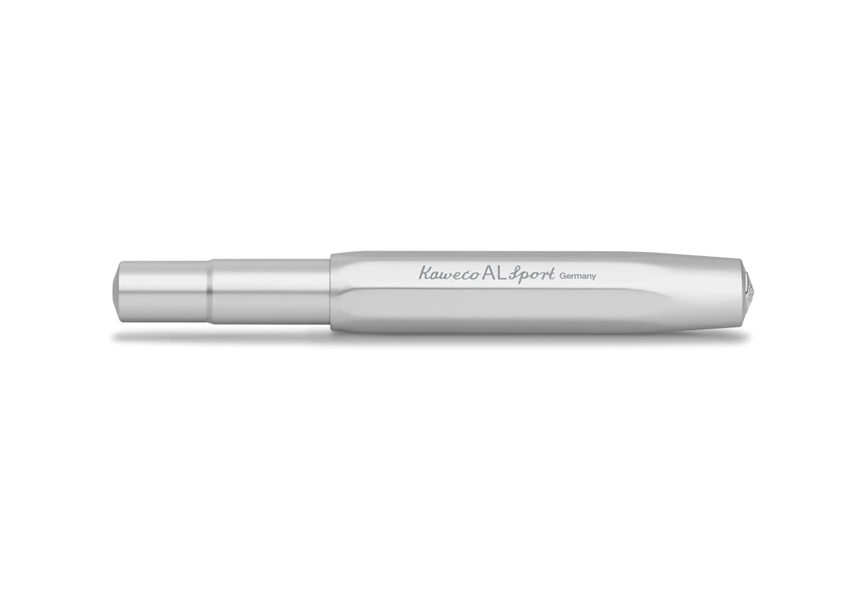 Kaweco AL Sport Fountain Pen-Silver (Medium Nib)
