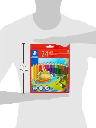 Staedtler Luna 24-Shade Coloured Pencil Set