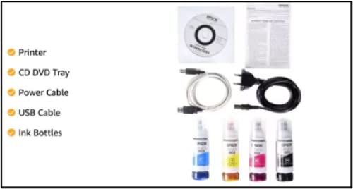 Epson EcoTank L3252 Wi-Fi All-in-One Ink Tank Printer (Black)