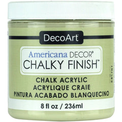 DECOART AMERICANA DÉCOR - CHALKY FINISH - ULTRA MATTE PAINT - 236 ML (8 OZ) BOTTLE - REVIVE (33)