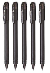 Pentel Energel - 0.7mm - Roller Gel Pen Set - Pack of 5 (Black)