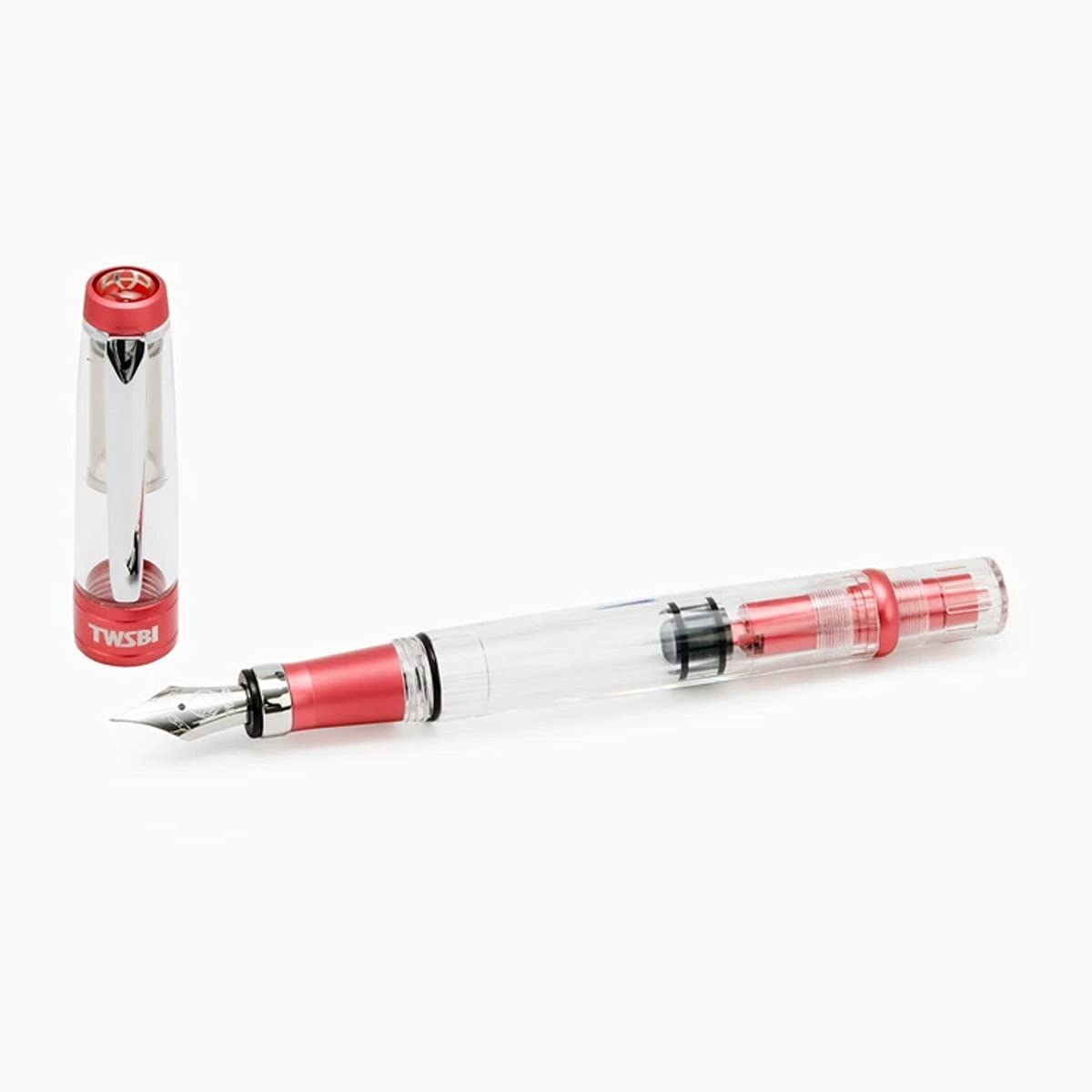 TWSBI, Fountain Pen - DIAMOND (BROAD, 580 AL R, PUNCH PINK)