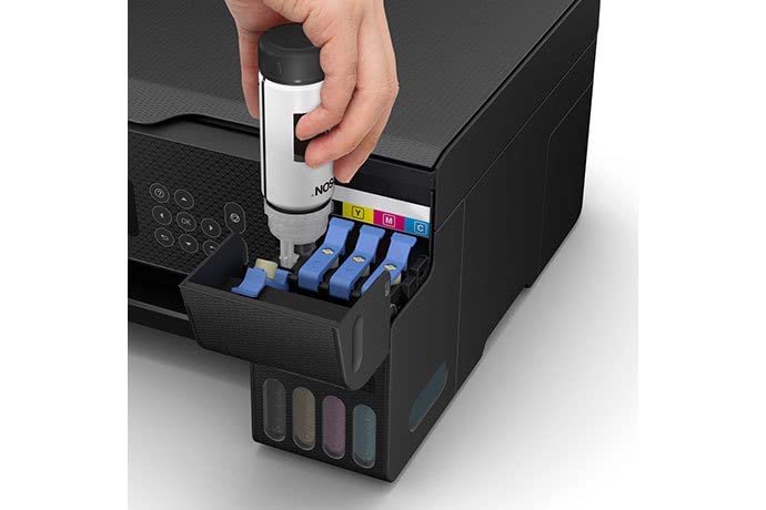 Epson Ecotank L3260 A4 Wi-Fi All-in-One Ink Tank Colour Printer, Black