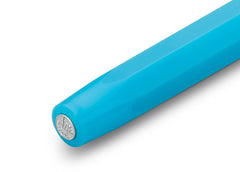Kaweco Frosted Sport Fountain Pen-Light Blueberry (Medium Nib)