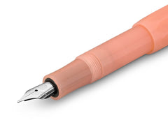 Frosted Sport Fountain Pen-Soft Mandarin (Broad Nib)