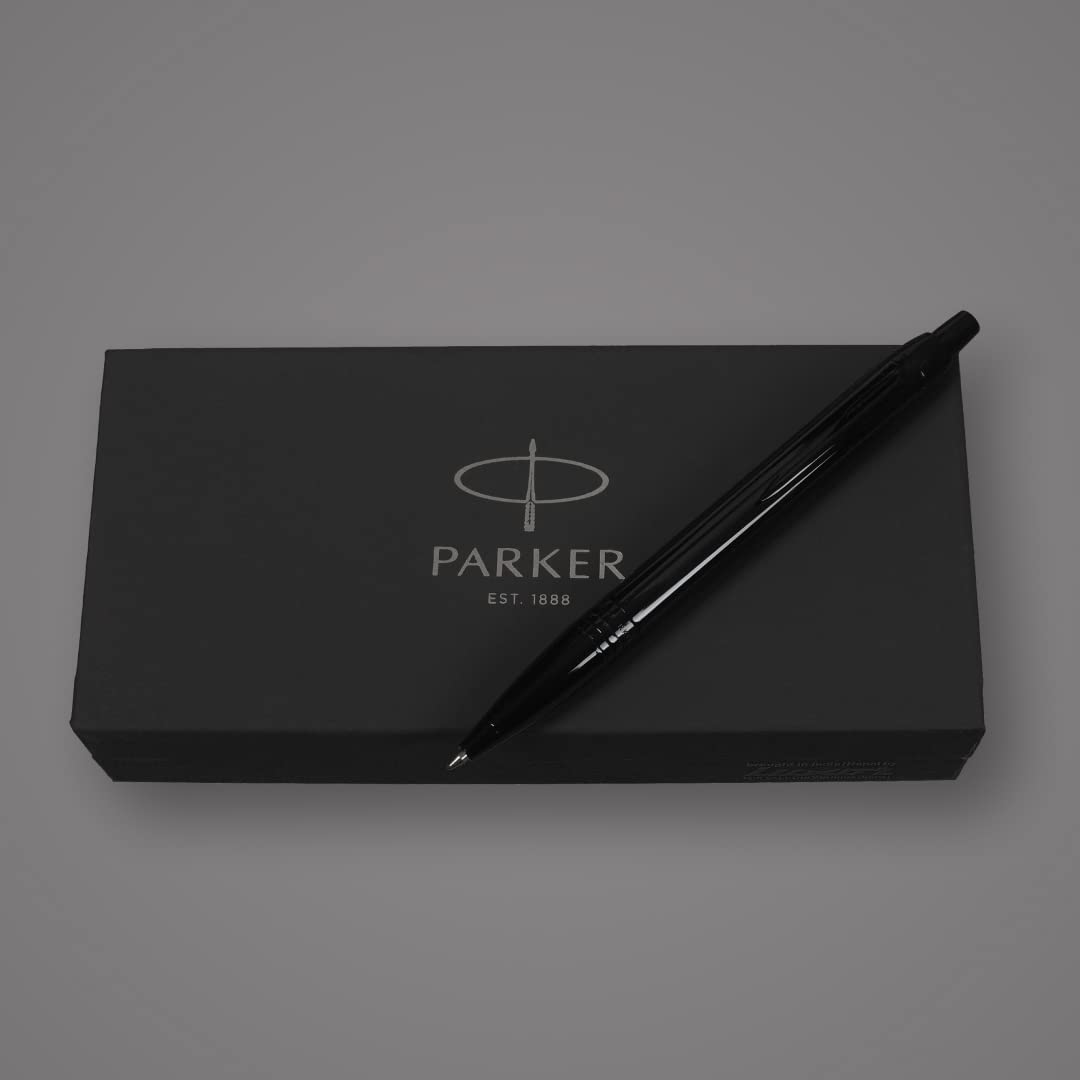 Parker Odyssey Laque Black Metal Trim Ball Pen