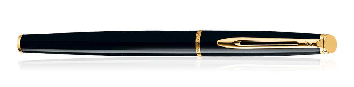 Waterman Hemisphere Mars Black GT FP Pen(Medium Nib)