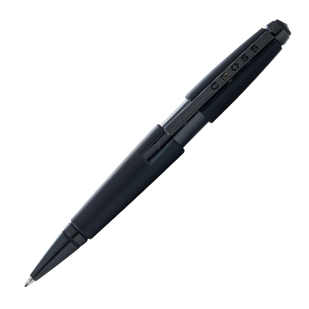 Cross Edge Matte Black Lacquer Gel Rollerball Pen AT0555-11