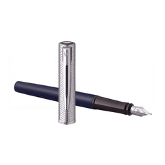 Waterman ALLURE DELUXE BLUE CT FOUNTAIN PEN – FINE NIB