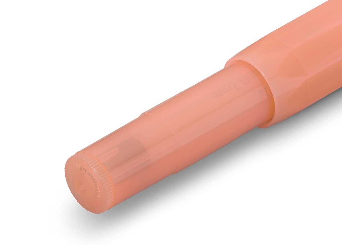 Frosted Sport Fountain Pen-Soft Mandarin (Broad Nib)