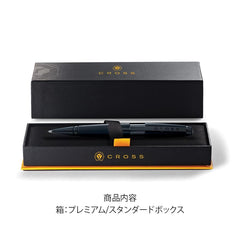 Cross Edge Matte Black Lacquer Gel Rollerball Pen AT0555-11