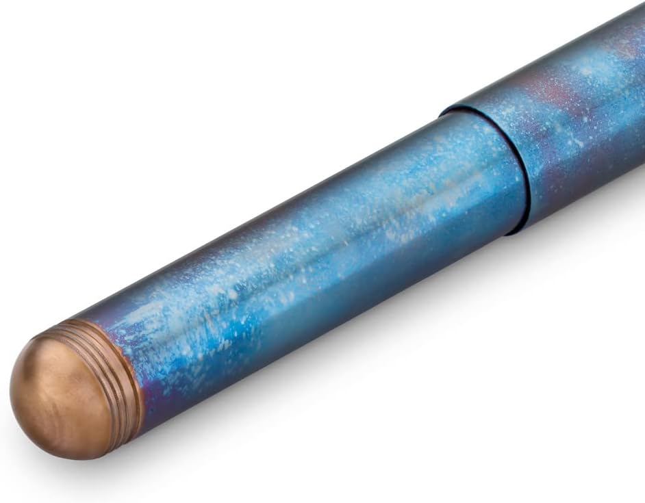Kaweco Supra Fountain Pen - Fire Blue B (Bold)