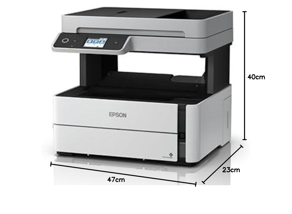 Epson Ecotank Monochrome M3170 All-in-One Duplex Wi-Fi Inktank Printer, White