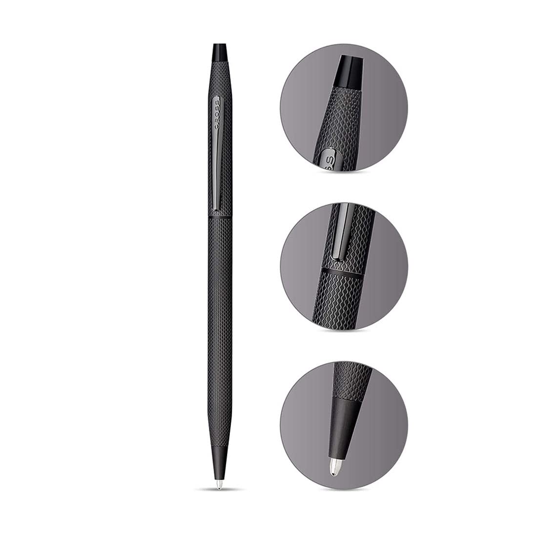 Cross CLASSIC CENTURY BRUSHED BLACK PVD BALLPOINT PEN