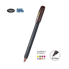 Pentel Energel 0.7mm Metal Tip Roller Gel Pen Set - Pack of 12 (Multicolour)