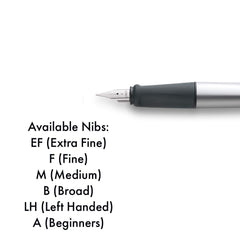 LAMY nexx M Medium Nib Fountain Pen with Converter Z28 Anthracite