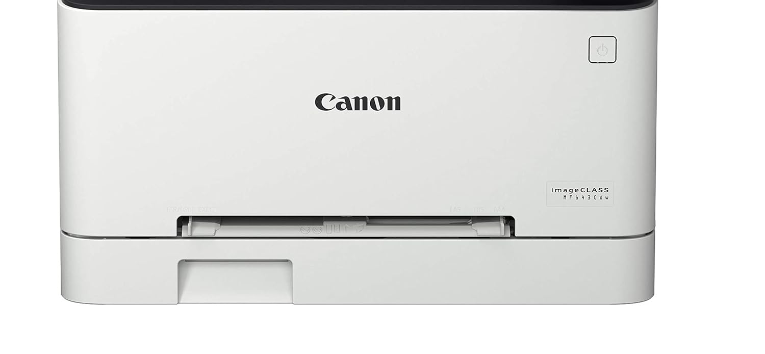 Canon imageCLASS MF643CDW Multi Function Laser Colour Printer, White/Black