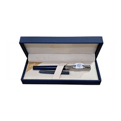 Waterman ALLURE DELUXE BLUE CT FOUNTAIN PEN – FINE NIB
