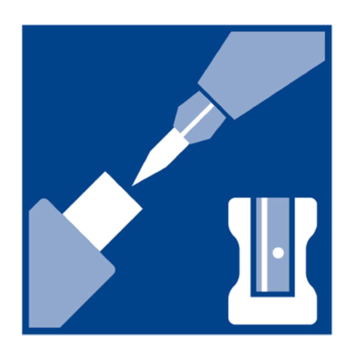 Staedtler Mars Technico 780 C Mechanical Pencil With Metal Clip (Blue) In Packing With Eraser