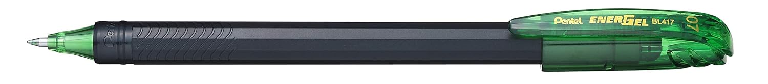 Pentel EnerGel Roller Gel Pen 0.7MM - Pack of 20 (Lime Green)