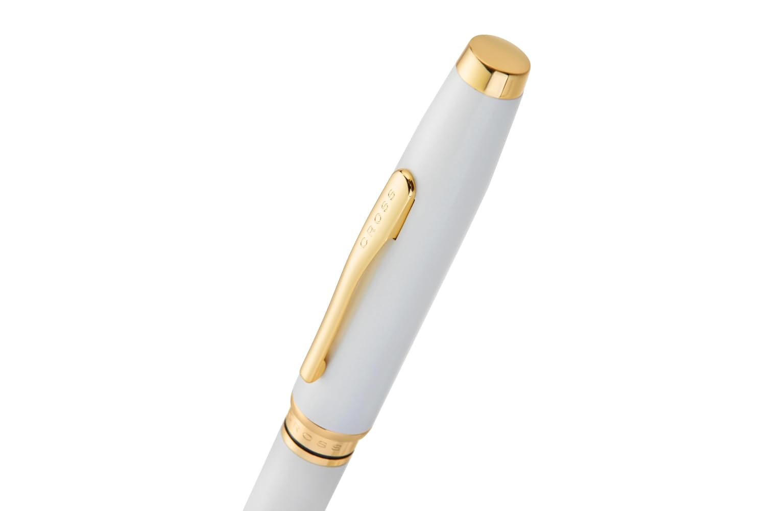 Cross Coventry Pearl White Lacquer with Gold PVD Appointments Ballpoint Pen