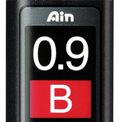 Pentel Ain Stein Mechanical Pencil Lead, 0.9mm B, 36 Leads (C279-B)