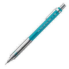Pentel PG315-S PG-METAL350 Mechanical Pencil, Piggy Metal, 0.02 inches (0.5 mm), Bright Blue, 10 Pieces