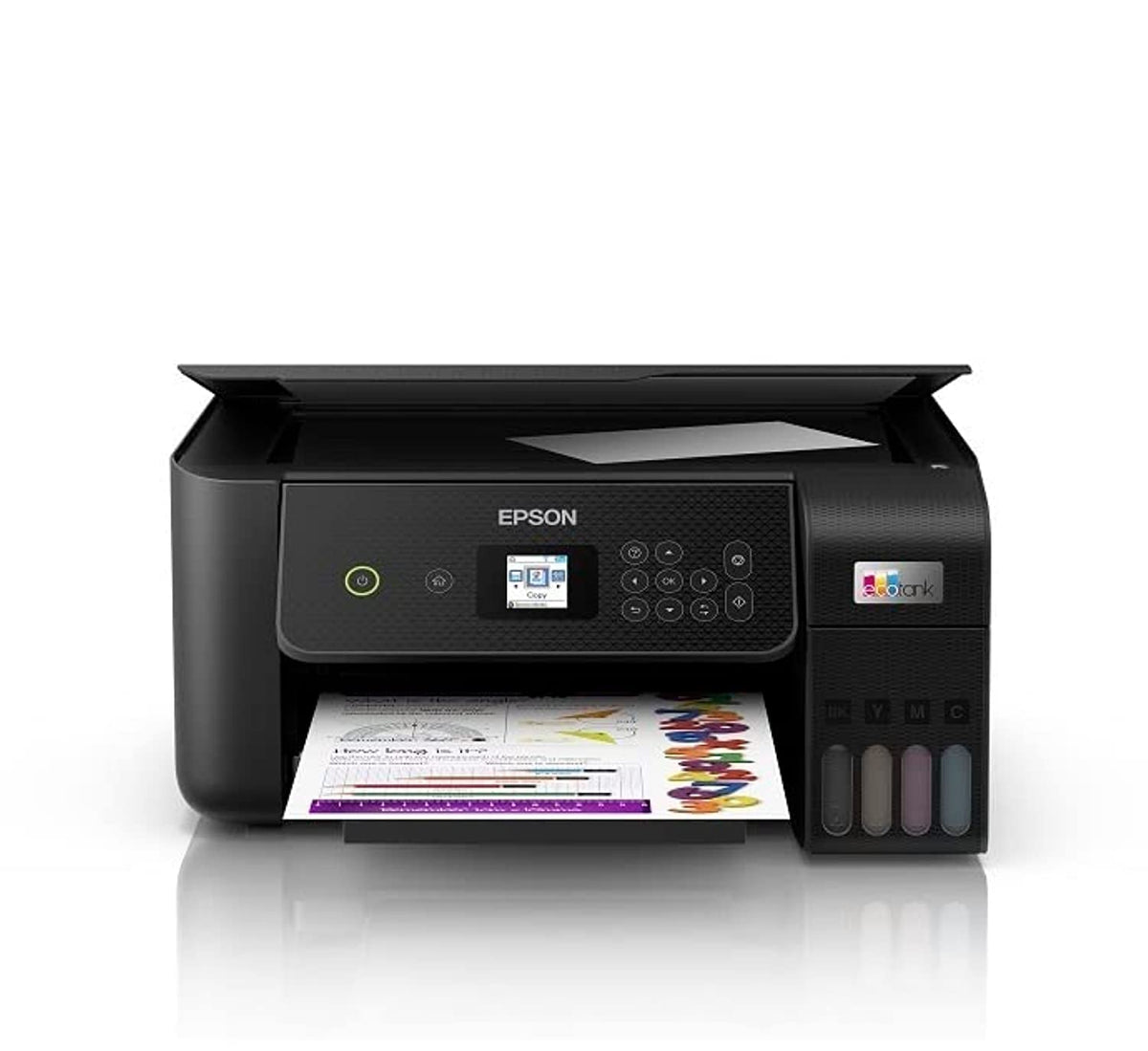 Epson Ecotank L3260 A4 Wi-Fi All-in-One Ink Tank Colour Printer, Black