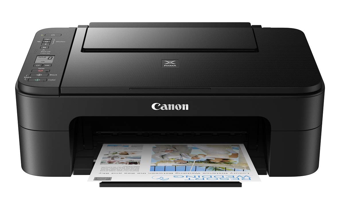 Canon PIXMA TS3370s All in One (Print, Scan, Copy) WiFi Inkjet Colour Printer for Home
