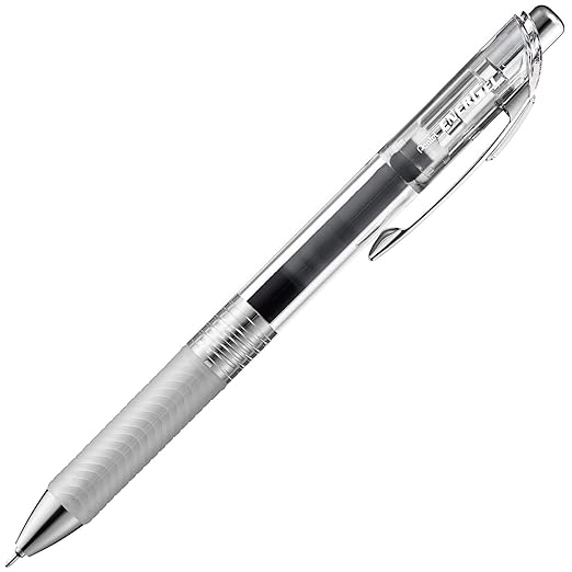 Pentel XBLN75TL-A EnerGel Ink Ballpoint Pen, In-Free, 0.02 inches (0.5 mm), Black