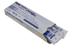 Pentel Energel BL415 Roller Gel Pen & Refills Combo | Quick Drying & Smudge-Proof Ink | 0.5mm Smooth Metal Tip | Set Of 5 Pens & 10 LR5 Refills, Blue Ink