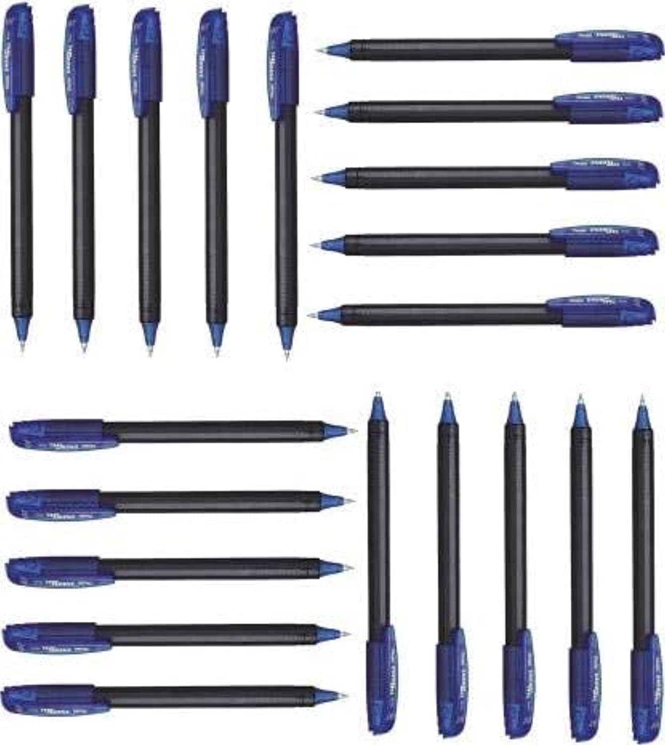 Pentel EnerGel Roller Gel Pen 0.7MM - Pack of 20 (Blue)