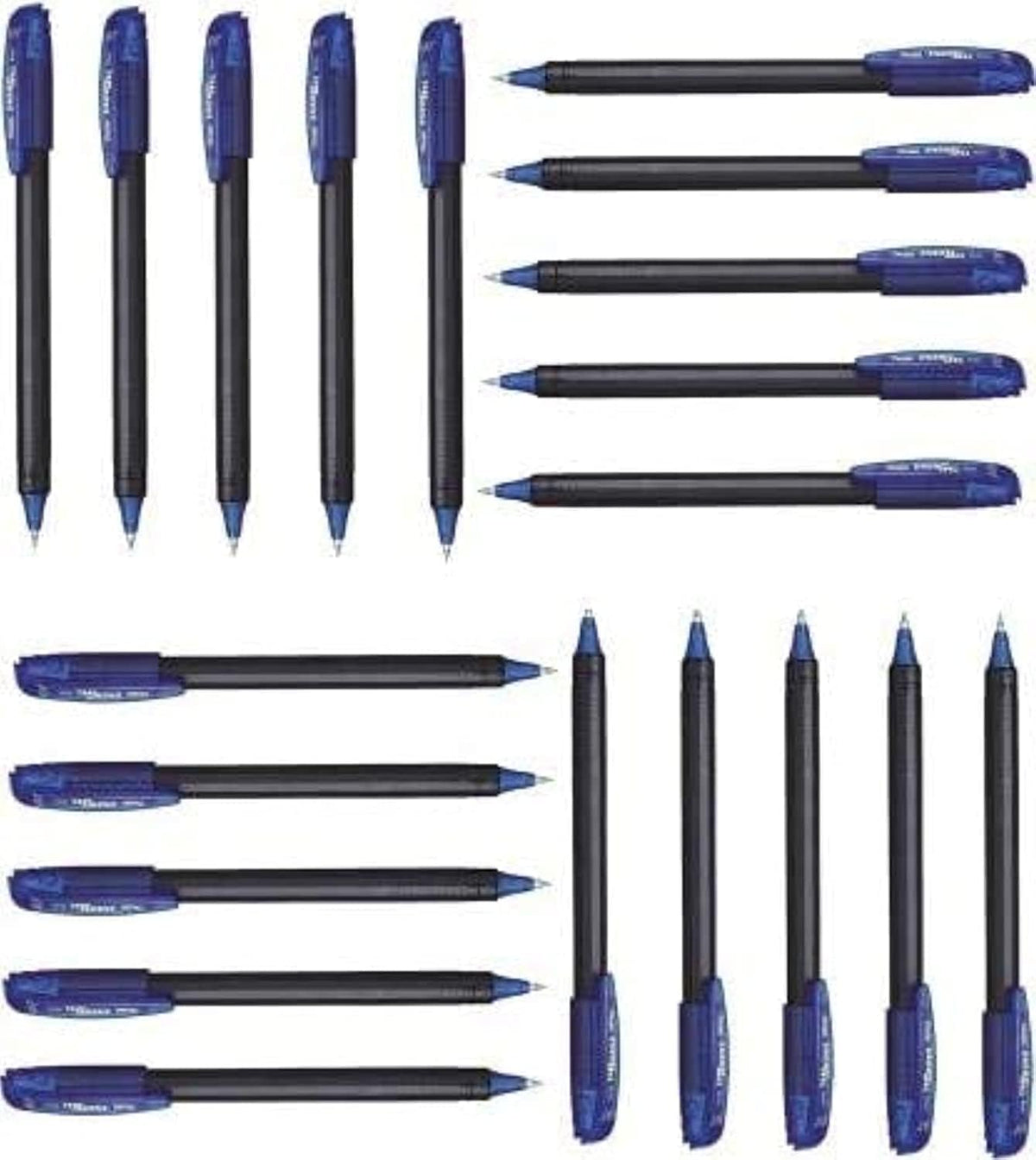 Pentel EnerGel Roller Gel Pen 0.7MM - Pack of 20 (Blue)