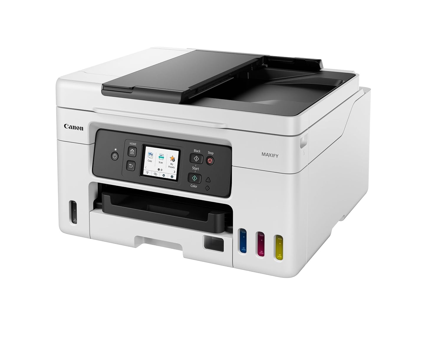 Canon MAXIFY GX4070 All in One WiFi Inktank Printer with FAX (Upto 6000 Mono Prints and 14000 Colour Prints) for Office