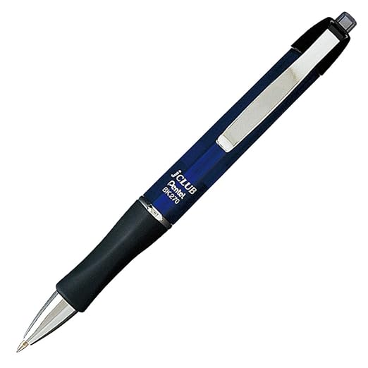 Pentel BK270C Oil-Based Ballpoint Pen, J-Club Ballpoint Pen, 0.03 inches (0.7 mm), Blue Shaft, Black Ink