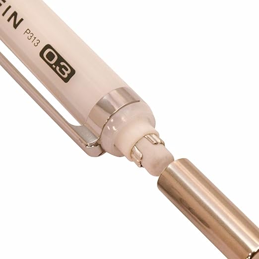 Pentel Ain Mechanical Pencil, 0.3mm, Clear Black (P313-CA)