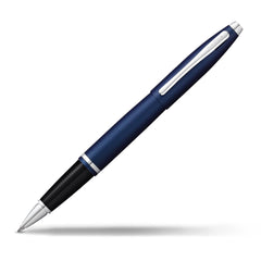 Cross Unisex Midnight Metallic Roller Ball Pen (Blue_Free Size)