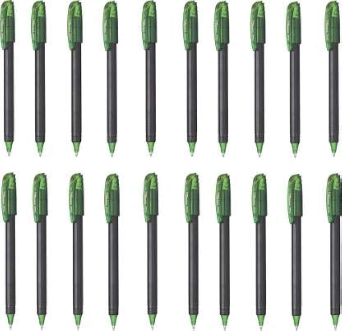 Pentel EnerGel Roller Gel Pen 0.7MM - Pack of 20 (Lime Green)