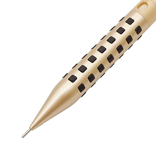 Pentel Kiji Shoji Q1005-XKS Smash Mechanical Pencil, 0.02 inches (0.5 mm), Champagne Gold, Limited Color