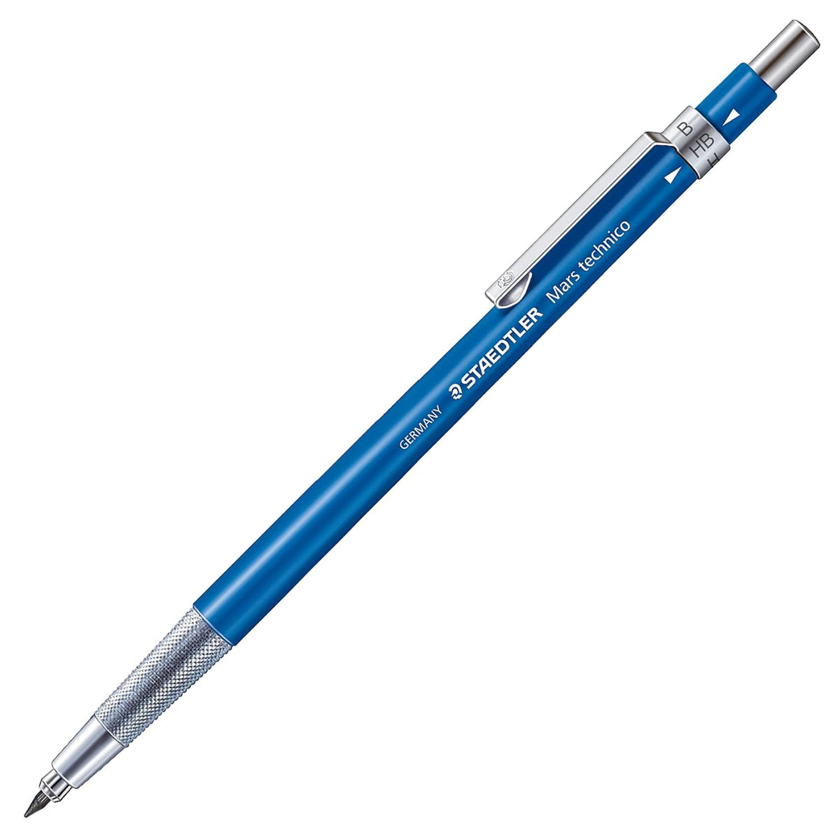 Staedtler Mars Technico 780 C Mechanical Pencil With Metal Clip (Blue) In Packing With Eraser