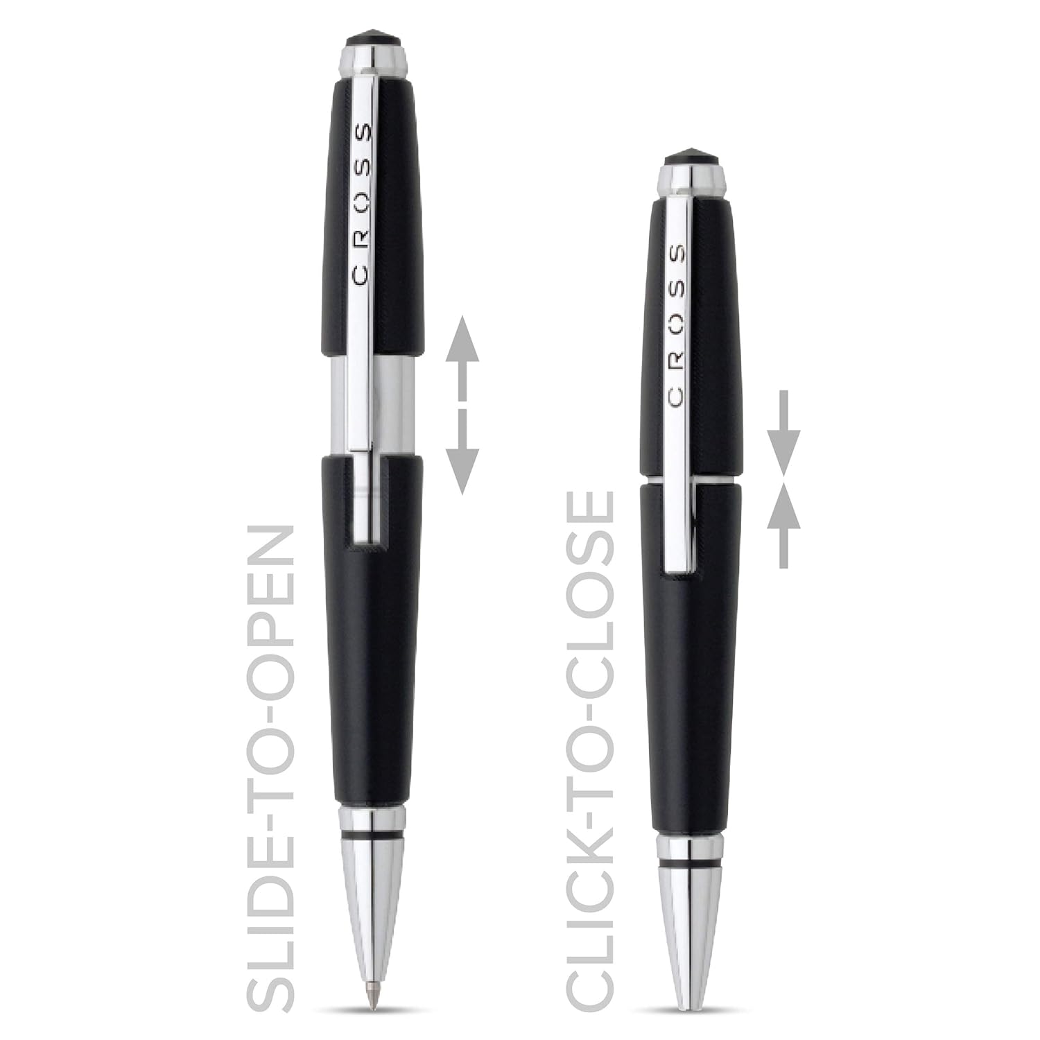 Cross Edge Roller Ball Pen, Jet Black