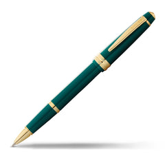 Cross Bailey Light Polished Green Resin and Gold Tone Rollerball Pen AT0745-12