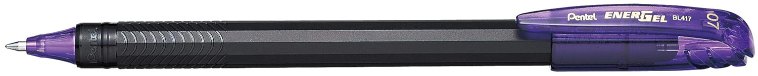 Pentel EnerGel Roller Gel Pen 0.7MM - Pack of 20 (Violet)