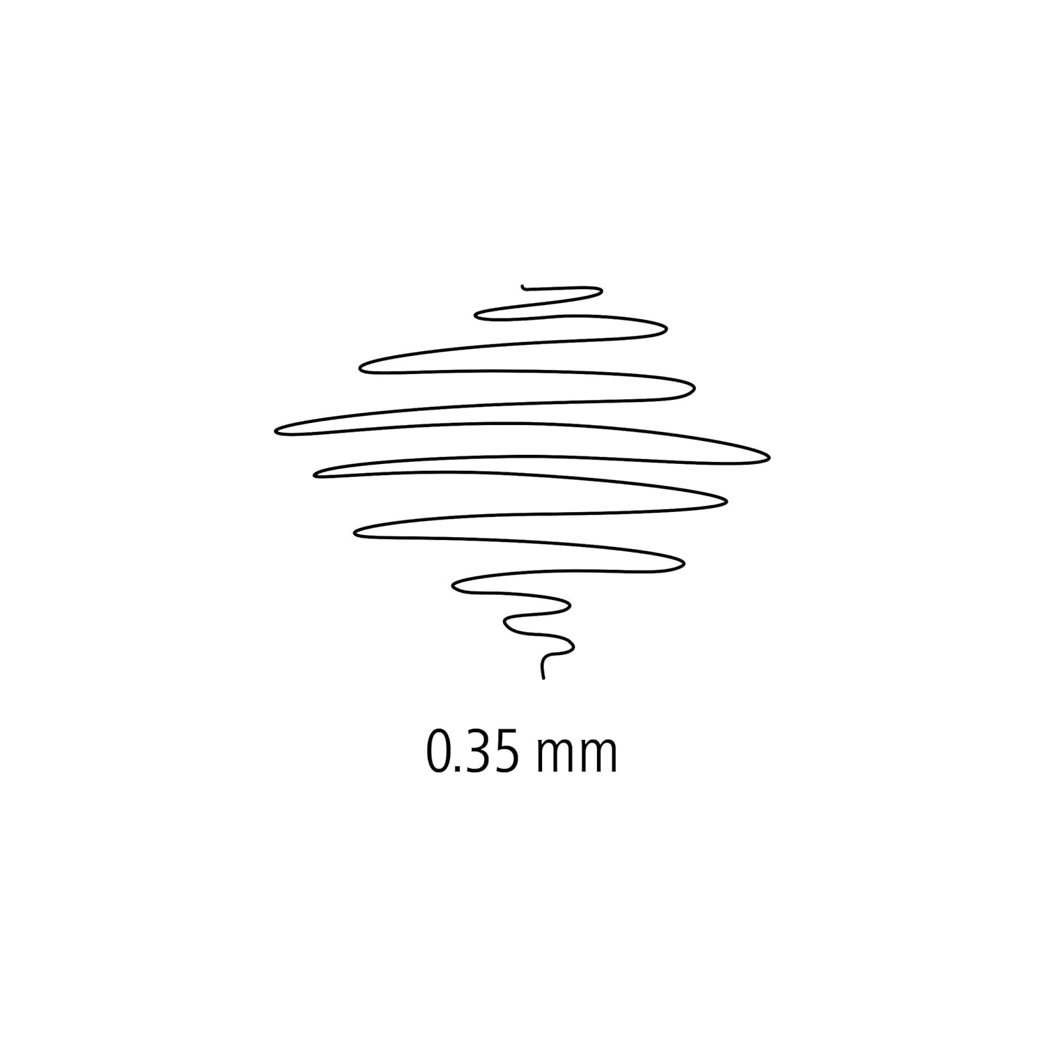 Staedtler Stick 430 M-9 Medium Ballpoint Pen - Pack of 10 (Black)