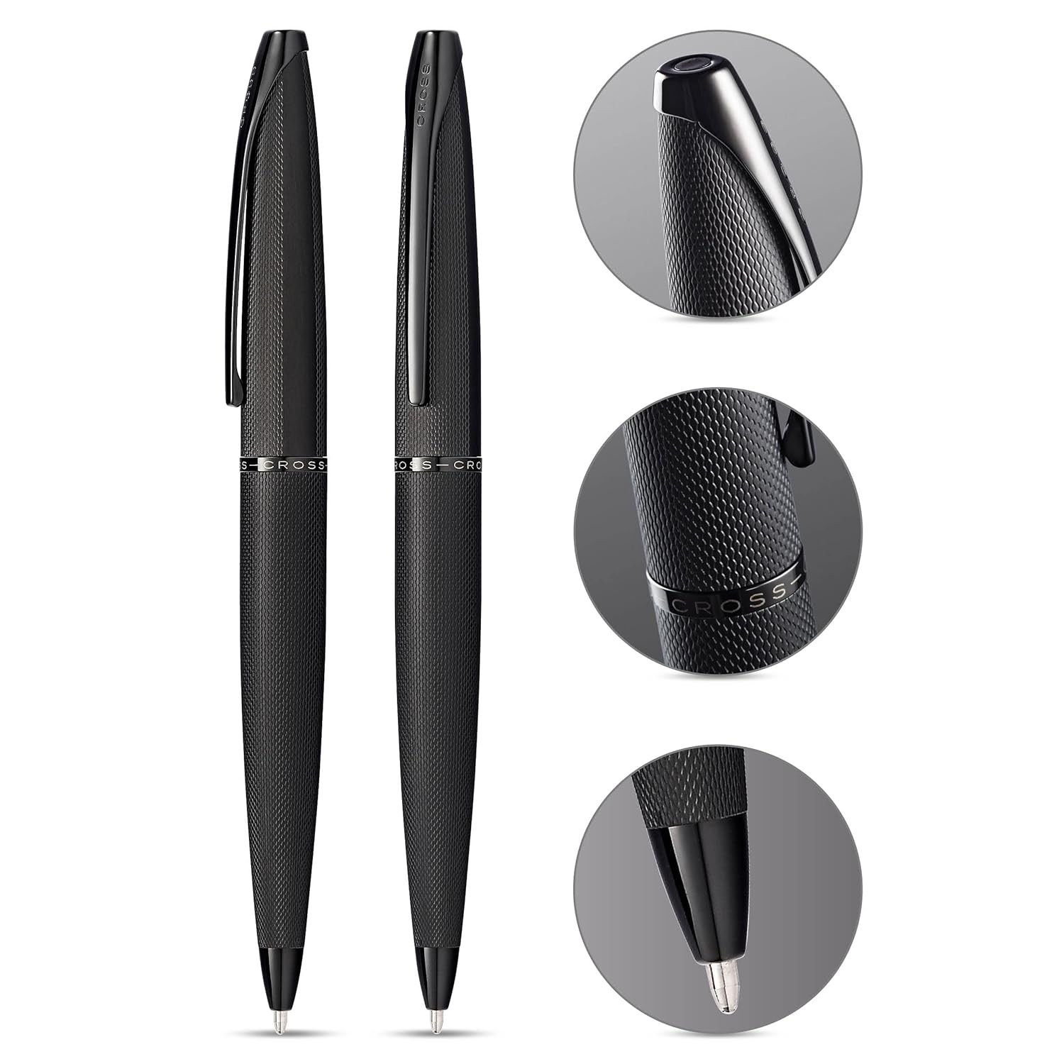 Cross ATX Brushed Black PVD Ballpoint Pen