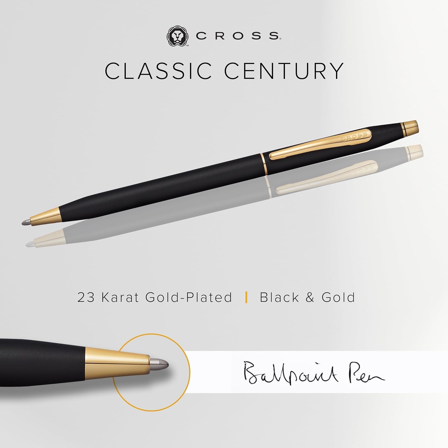 Cross Classic Century Ballpoint Pen (Classic Black)